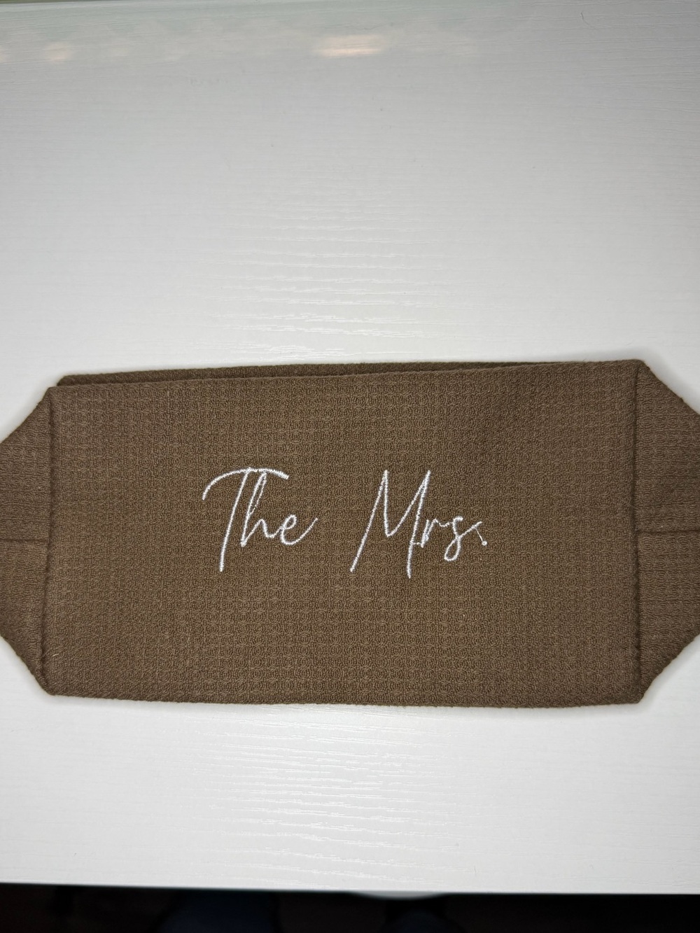 Cosmetic Bag “The Mrs” - Bride Accessories